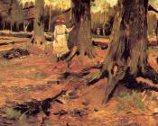 文森特 威廉 梵高 : 林中的女孩